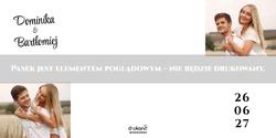 Zaproszenia Nina - wzór 4