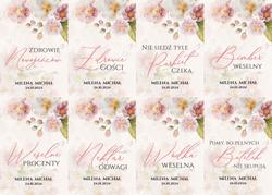 Naklejki na butelki Diana - wzór 2