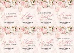 Naklejki na butelki Diana - wzór 3