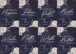 Naklejki na butelki Megan - wzór 16