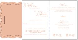 Zaproszenia Demi - wzór 4