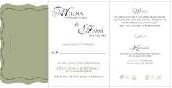 Zaproszenia Demi - wzór 7