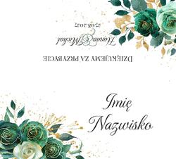 Winietki na stół Dafne2 - wzór 2