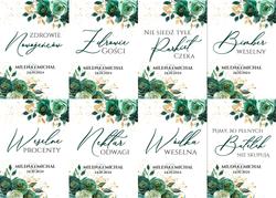 Naklejki na butelki Dafne2 - wzór 2