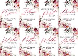 Naklejki na butelki Dafne2 - wzór 4