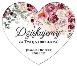 Magnesy z podziękowaniem Dafne2 - wzór 4