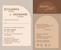 Zaproszenia Ariela - wzór 4