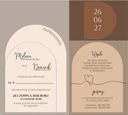 Zaproszenia Nancy - wzór 3