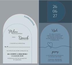 Zaproszenia Nancy - wzór 4