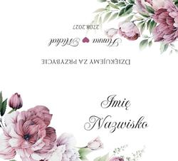 Winietki na stół Julia - wzór 1