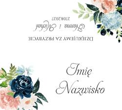 Winietki na stół Ewelina - wzór 1