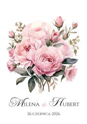 Zaproszenia Paloma - wzór 10