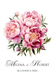 Zaproszenia Paloma - wzór 11