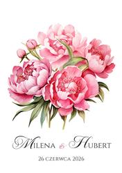 Zaproszenia Paloma - wzór 12