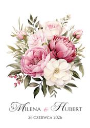 Zaproszenia Paloma - wzór 14