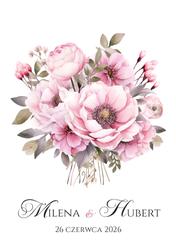 Zaproszenia Paloma - wzór 15