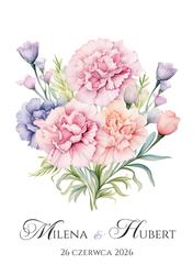 Zaproszenia Paloma - wzór 16