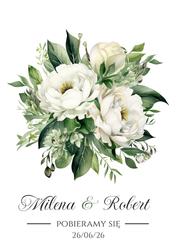 Zaproszenia Paloma - wzór 17