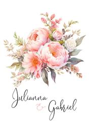 Zaproszenia Paloma - wzór 19