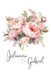 Zaproszenia Paloma - wzór 20