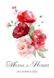 Zaproszenia Paloma - wzór 22