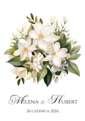 Zaproszenia Paloma - wzór 26