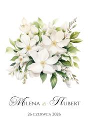 Zaproszenia Paloma - wzór 27