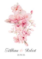 Zaproszenia Paloma - wzór 33