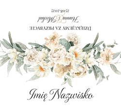 Winietki na stół Milana - wzór 1