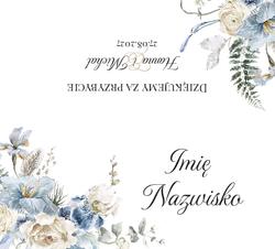 Winietki na stół Milana - wzór 2