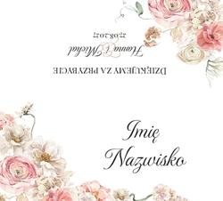 Winietki na stół Milana - wzór 3