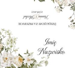 Winietki na stół Milana - wzór 4