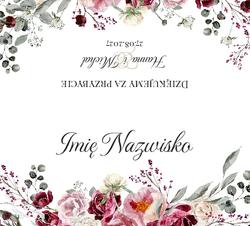 Winietki na stół Milana - wzór 5