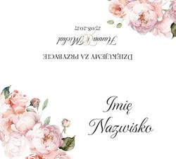 Winietki na stół Milana - wzór 6