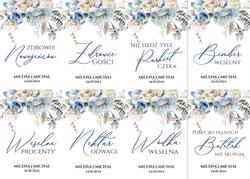 Naklejki na butelki Milana - wzór 2