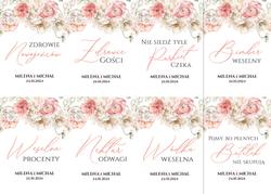 Naklejki na butelki Milana - wzór 3