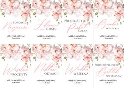 Naklejki na butelki Milana - wzór 6