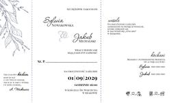 Zaproszenia Bella - wzór 2