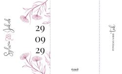 Zaproszenia Bella - wzór 3