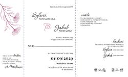 Zaproszenia Bella - wzór 3