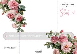 Zaproszenia Marcela - wzór 1