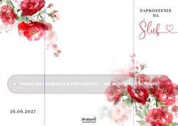 Zaproszenia Marcela - wzór 2