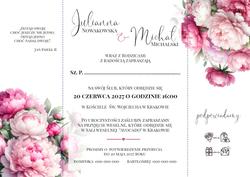 Zaproszenia Marcela - wzór 7