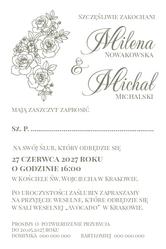 Zaproszenia Arkadia - wzór 3