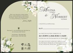 Zaproszenia Astrid - wzór 1