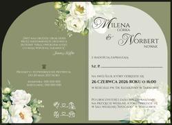 Zaproszenia Astrid - wzór 2