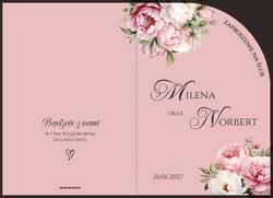 Zaproszenia Astrid - wzór 3