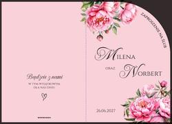 Zaproszenia Astrid - wzór 4