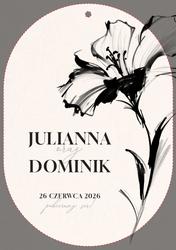 Zaproszenia Sonia - wzór 1