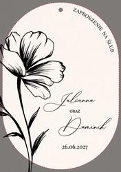 Zaproszenia Sonia - wzór 4